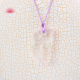 Kunzite polie pendentif 3