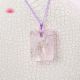 Kunzite polie pendentif 5