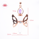 Pendentif Papillon Angélique Cuivre 2