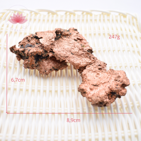 Cobre nativo bruto 10