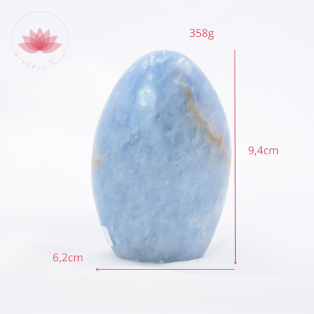 Calcite bleue forme libre 1