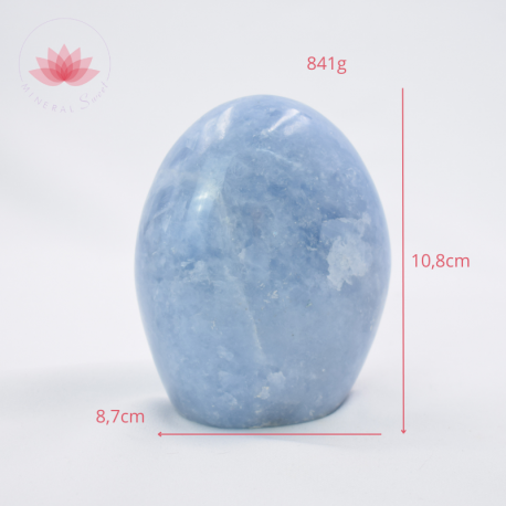 Calcite bleue forme libre 2
