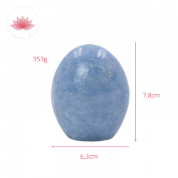 Calcite bleue forme libre 9