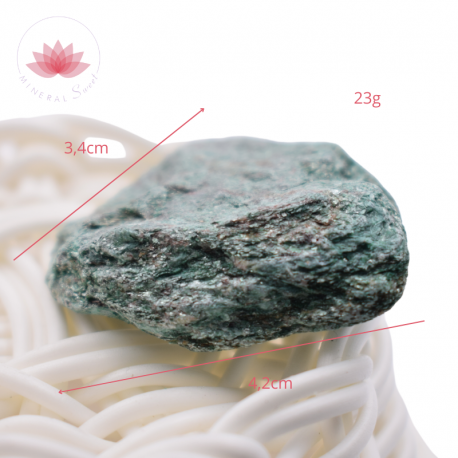 Fuchsite brute petite 2