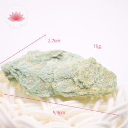 Fuchsite brute petite 4