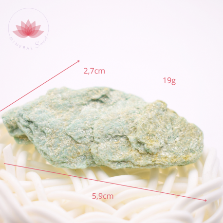 Fuchsite brute petite 4