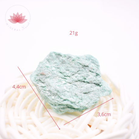 Fuchsite brute petite 6