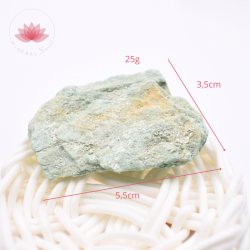 Fuchsite brute petite 7