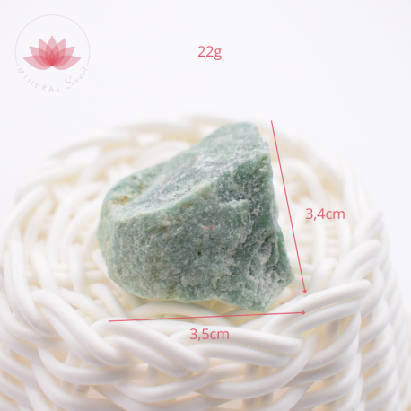Fuchsite brute petite 9