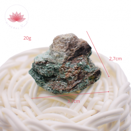 Fuchsite brute petite 11