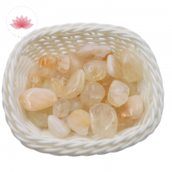 Citrine pierres roulées 250g