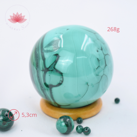 Malachite sphère 3
