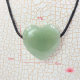 Aventurine pendentif coeur 2