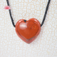 Jaspe Rouge pendentif coeur 2