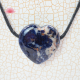 Sodalite pendentif coeur 2