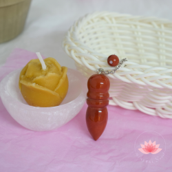 Jaspe Rouge pendule Égyptien