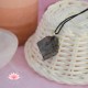 Pendentif Shungite cristal silver + cordon 7