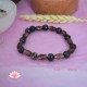 Bracelet Shungite Quartz Fumé