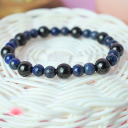 Pulsera Shungit y Lapislázuli