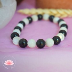 Bracelet Shungite et Nacre