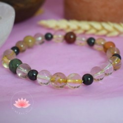 Pulsera Shungit y Multicuarzo