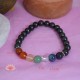 Bracelet Shungite + 7 Chakras