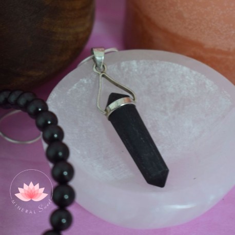Pendentif Shungite Biterminé 3