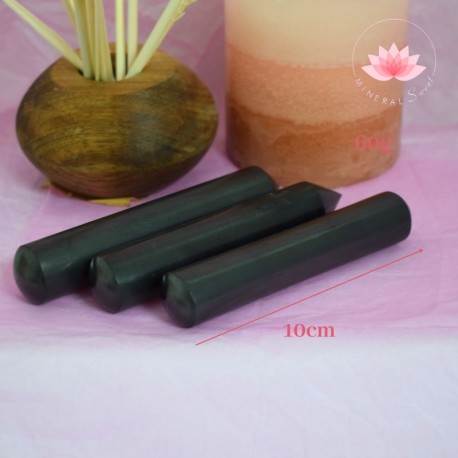 Bâton de Shungite pour massage une pointe