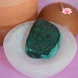 Malaquita piedra rodada 4