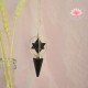 Pendule Shungite Merkabah Pointe