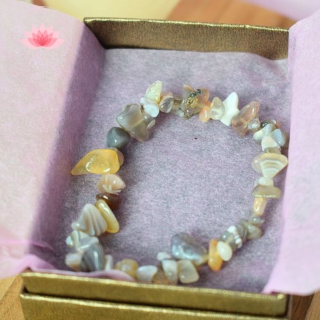Bracelet Agate baroque