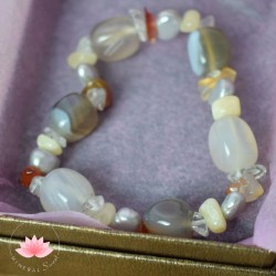 Bracelet Agate et d'autres pierres