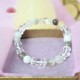 Bracelet Cristal de roche et Agate