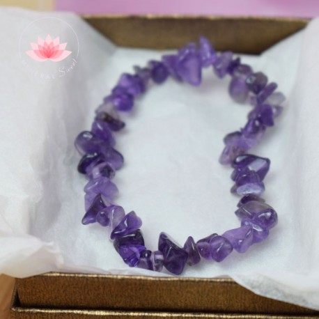 Bracelet Améthyste Baroque