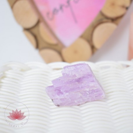 Kunzite + Lépidolite brute 1